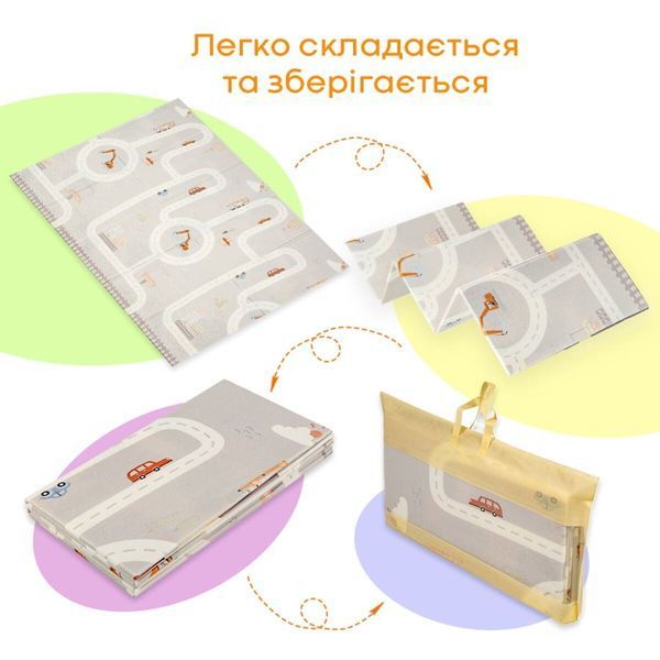 Дитячий складний термокилимок 147cм х 196см х 7мм SW-00003035 SW-00003035 фото