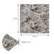 Декоративна 3D панель самоклейка 700х770х3мм Мармур чориний (061-3) SW-00000691 SW-00000691 фото 3