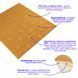 3D панель самоклеюча 700х770х3мм цегла Золота (011-3) SW-00000676 SW-00000676 фото 5